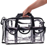 Waterproof Transparent Women's Large PVC Handbag For Beach Travel
