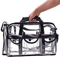Waterproof Transparent Women's Large PVC Handbag For Beach Travel