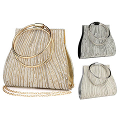 Women's Clutch Handbags With Rhinestone For Banquet Party