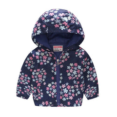 Stylish Skin-friendly Children's Waterproof Windbreaker