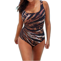 Sexy Female Body Closed Swimsuits Plus Size One Piece