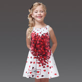Casual Lovely Girls' Floral Print Princess Tutu Dresses For Party School