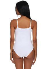 Casual Sexy Ladies' Skinny Cotton Bodysuit