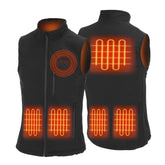 Heated Vest for Men & Women Adjustable Winter Coat Outdoor Travel Sports Heating Clothing