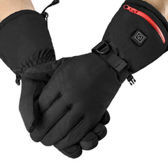 Heated Waterproof Winter Gloves, 3-Temperature Adjustable