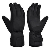Waterproof Electric Heated Touchscreen Mittens with Battery Box