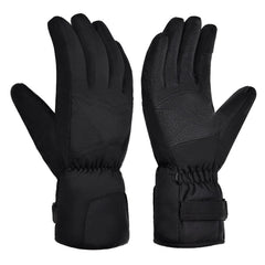 Waterproof Electric Heated Touchscreen Mittens with Battery Box