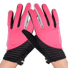 Windproof Touchscreen Cycling Gloves for Men & Women - Winter Full Finger Outdoor Use