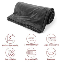 USB Rechargeable Washable Electric Thermal Scarf Blanket