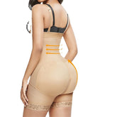 Shapewear for Women Tummy Control Body Shaper Butt Lifter Thigh Slimmer Faja Plus Size with Zipper Crotch