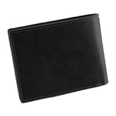 Men Vintage RFID Antimagnetic Faux Fur Patchwork Money Clips Multi-card Slots Wallet