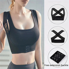 Women's Posture Corrector Back Support Belt - Adjustable Shoulder Brace for Chest Lift and X-Shaped Hunchback Correction - Straighten Your Spine and Improve Your Health