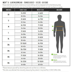 Men Mulit Pockets Thicken Loungewear Zip Down Jumpsuit Plain Hooded Pajamas