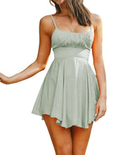 Women's Backless Strap Mini Sweater Dress - Casual Solid Color Lounge Wear