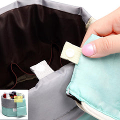 Woman Cosmetic Storage Kit Toiletry Kit Bathroom Amenities Travel Storage Bag