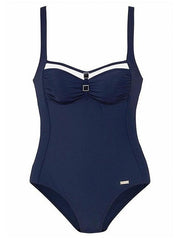 Women's Swimwear One Piece Normal Swimsuit Quick Dry Tummy Control Plain Navy Bodysuit Bathing Suits Sports Beach Wear Summer