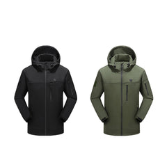 USB Heated Jacket Winter Electric Thermal Coat for Outdoor Fishing & Hiking