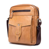 Men's Genuine Leather Crossbody Phone Bag - Stylish & Durable for Daily Use