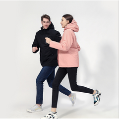 Electric Heated Coat USB Charging Smart Winter Jacket Men & Women Outdoor Hiking Waterproof