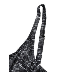 Women's Swimwear Tankini 2 Piece Normal Swimsuit Slim Solid Color Black Red Padded Vest Strap Bathing Suits Sports Casual Vacation / Padded Bras