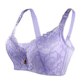 Women's Full Coverage Pure Color Hook & Eye Casual Daily Nylon Sexy 1PC Bras & Bralettes