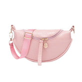 Women Adjustable Belt Waist Packs Chest Bag Zipper Waterproof PU Leather Bum Bags Travel Sprots Purse Phone Pouch Fanny Pack