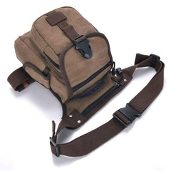 Unisex Casual Canvas Outdoor Sports Waist & Camera Bag