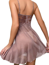 Women's Sexy Lace Sheath Mini Dress - Solid Color Party Wear