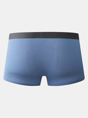 Mens Ice Silk Hive Mesh Sports Thin Section Breathable Boxer Briefs Panties Underwear