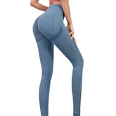 Women Yoga Pants Soft Breathable High Waist Elasticity Gym Pants Fitness Sport Girl Leggings