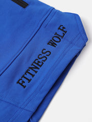 Mens Sports Bicycle Drawstring Slim Fit Solid Color Casual Shorts