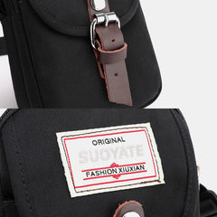 Unisex Nylon Mini Easy Carry Casual Shoulder Bag Cross Body Bag