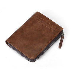 Men Casual Multifunctional Bifold Short Wallet Coin Holder Card