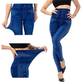 Women's Control Butt Lift Ankle-Length Casual Fashion Skinny Elasticity Denim Pants