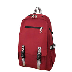 Women's 4PCS Backpack with USB Charging - Multifunctional School Bag