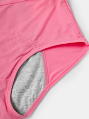 Plus Size Women's Mesh Leakproof Breathable Period Panty