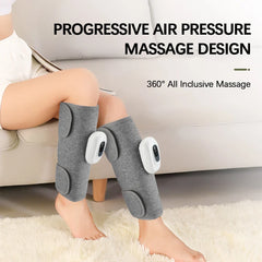 Electric 360° Air Pressure Calf Massager, Wireless Leg Massage, 3 Modes, Airbag Compression, Enhances Blood Circulation