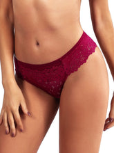 Women's Mesh Lace Basic Fashion Lace Pure Color Sexy Panties Basic Panties Micro-elastic Low Waist Blushing Pink