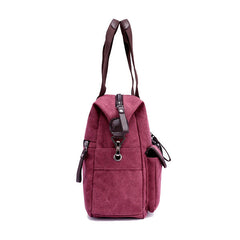 Women Canvas Large Capacity Sport Travel Casual Handbag Crossbody Shoulder Bag