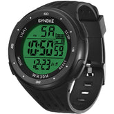 Sport Men Watch 3ATM Waterproof Luminous Display Electronic Large Dial Digital Watch