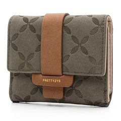 Women Fashion Purse Mini Faux Leather Wallet Card Holder Bag Zip Coin Pouch ID Wallet