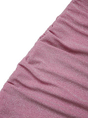 Women's Bodycon Mini Dress Pink Light Green Sleeveless Pure Color Backless Ruched Spring Summer cold shoulder Personalized Stylish Hot Party Slim