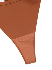 Women's Sexy Panties G-strings & Thongs Panties 1 PC Underwear Simple Sexy Comfort Hole Pure Color Nylon Low Waist
