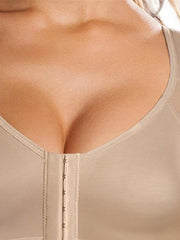 Women's Wireless Bras Sports Bras Fixed Straps 34 Cup Scoop Neck Breathable Running Sport Pure Color Front Closure Sport Nylon 1PC Bras & Bralettes