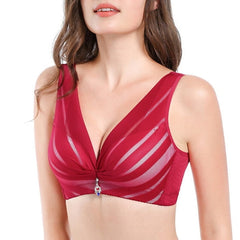 Women's Push Up Bras 34 Cup Lace Pure Color Hook & Eye POLY Sexy 1PC Plus Size