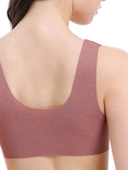 Women's Lace Bras Fixed Straps Sheer Bras Full Coverage V Neck Breathable Lace Pure Color Front Closure Date Casual Daily