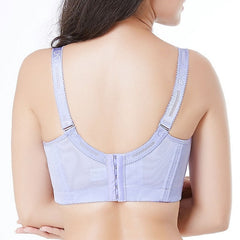 Women's Full Coverage Pure Color Hook & Eye Casual Daily Nylon Sexy 1PC Bras & Bralettes