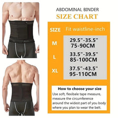 Unisex Abdominal Support Belt - Post Surgery/Postpartum Recovery, Hernia Relief