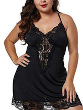 Women's Sexy Lace Backless Slip Dress - Cozy Mini Nightwear for Home Lounge