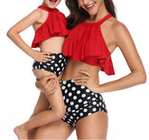 Matching Family Bathing Suits Mother & Girl Bikini Set